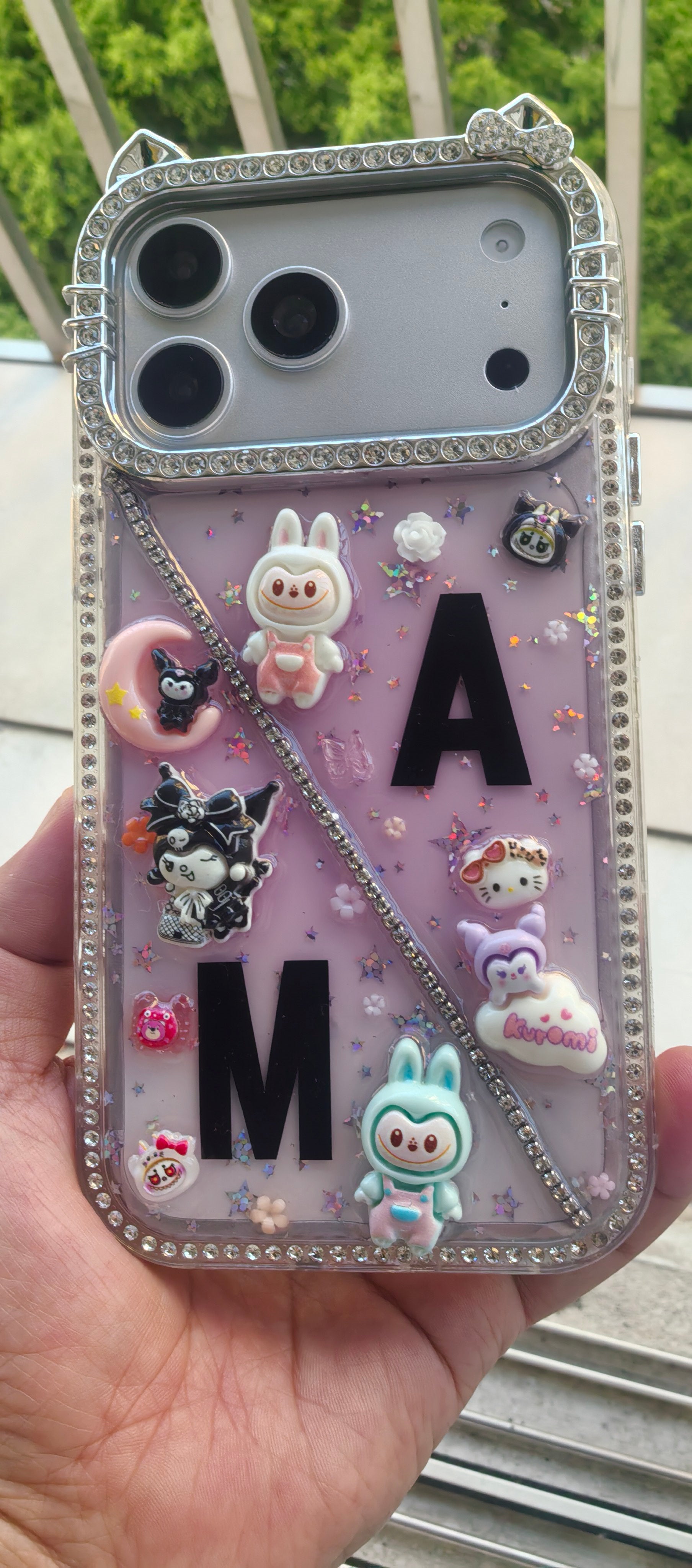 Handmade Rhinestone Phone Case — Sparkling Diamond Crystal Cover for iPhone Series