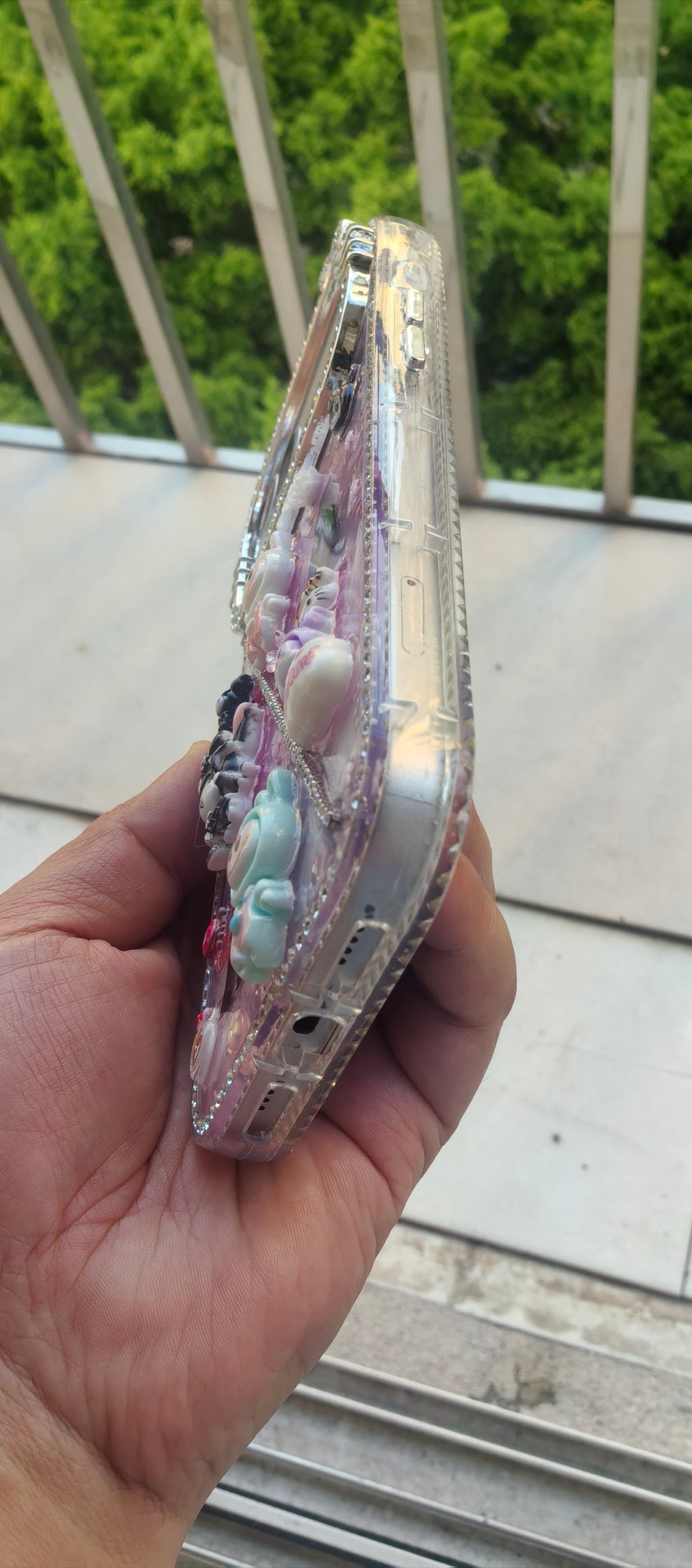 Handmade Rhinestone Phone Case — Sparkling Diamond Crystal Cover for iPhone Series