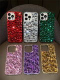 Handmade Rhinestone Phone Case — Sparkling Crystal Cover for iPhone & Samsung