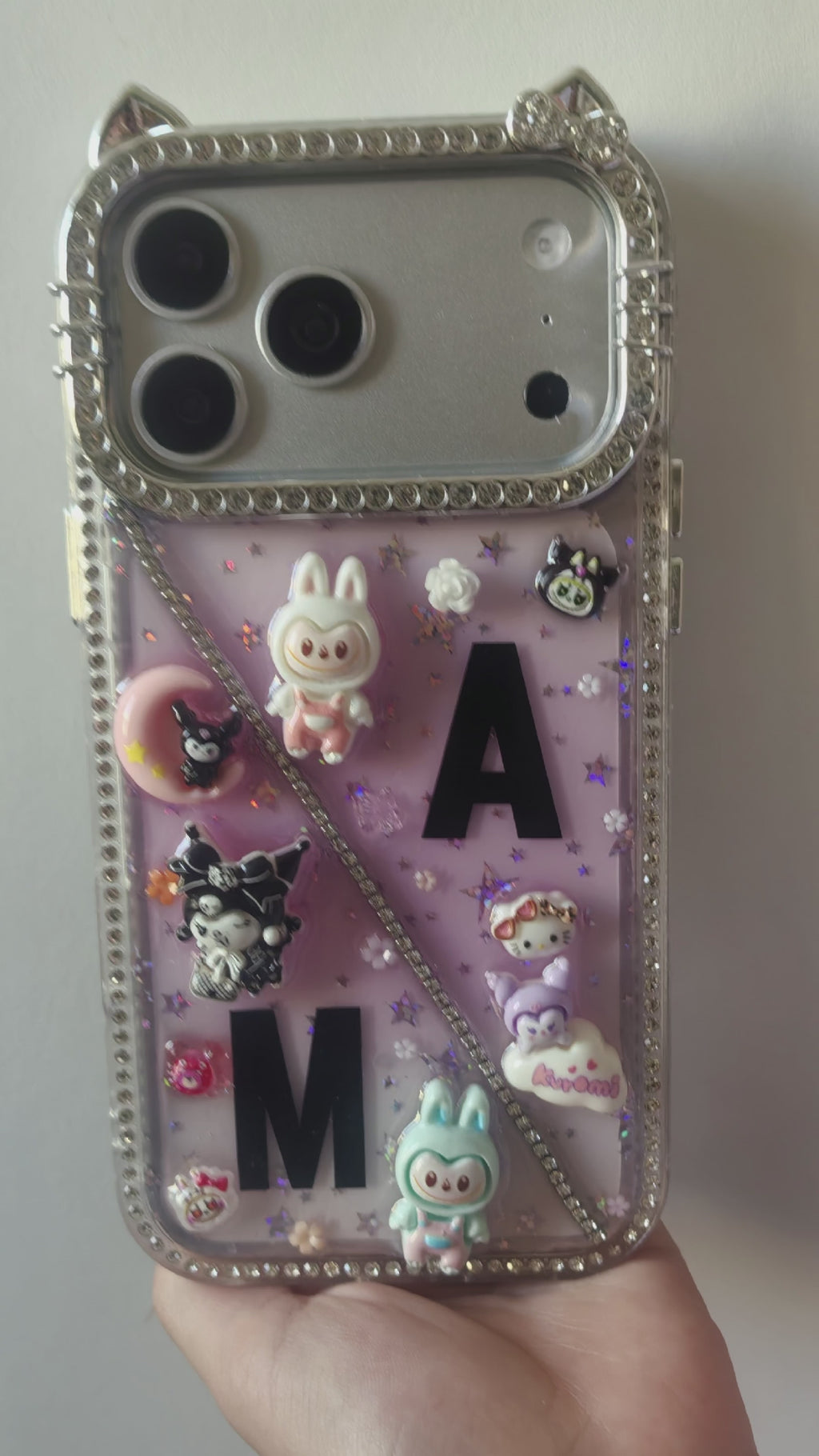 Handmade Rhinestone Phone Case — Sparkling Diamond Crystal Cover for iPhone Series